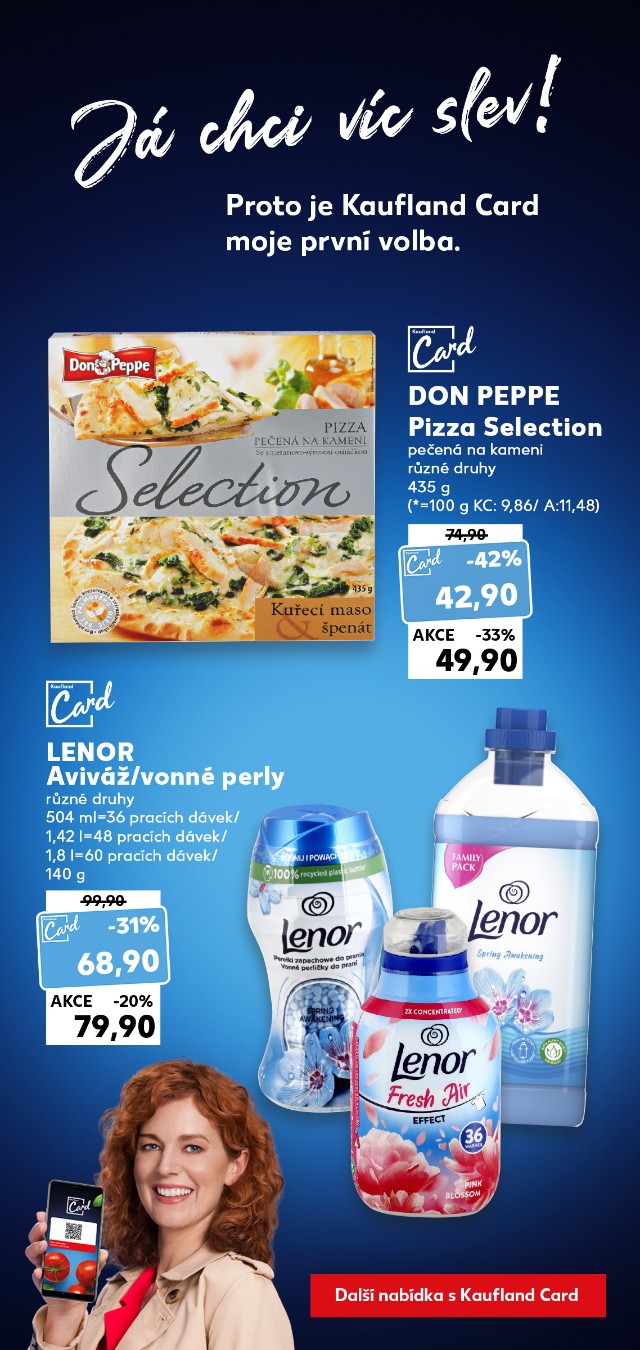 Já chci víc slev - Proto je Kaufland Card moje nová volba.