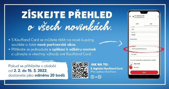 Kaufland Card - Získejte přehled o všech novinkách