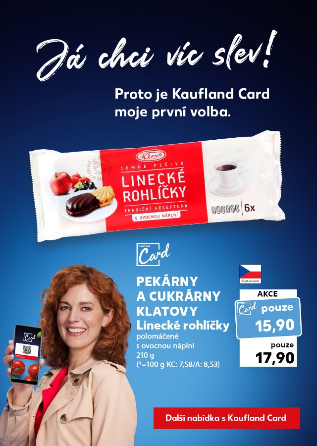 Já chci víc slev - Proto je Kaufland Card moje první volba