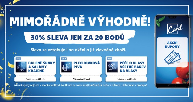 Vyměň body za akční kupóny.