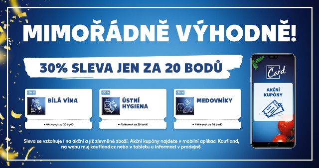 Vyměň body za akční kupóny.