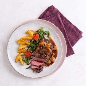 Roastbeef v omáčce z portského vína