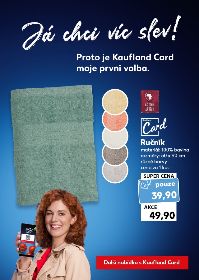 Kaufland Card je moje první volba.