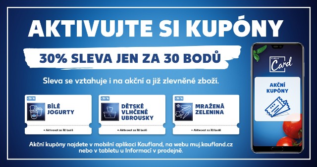 Vyměň body za akční kupóny.