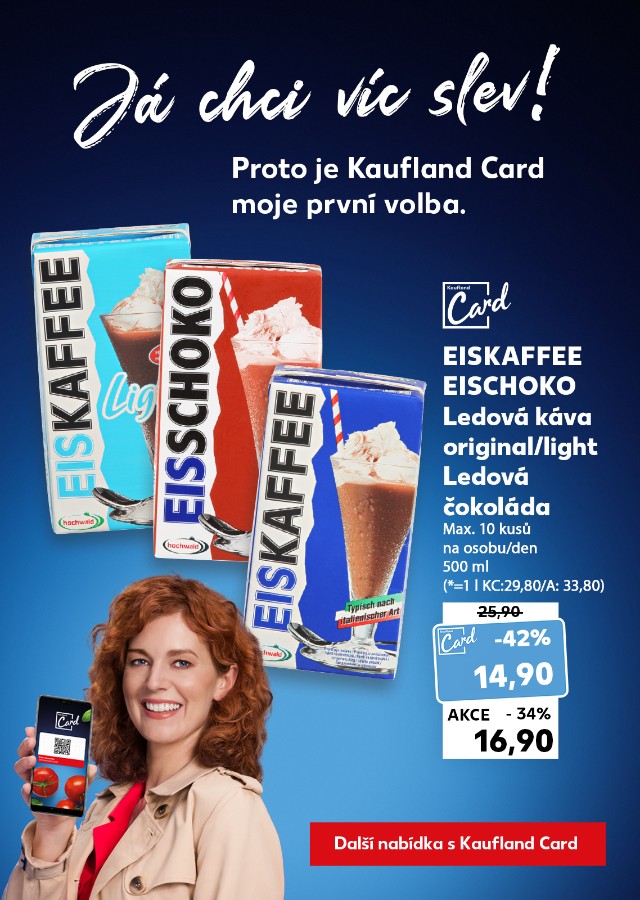 Já chci víc slev - Proto je Kaufland Card moje první volba