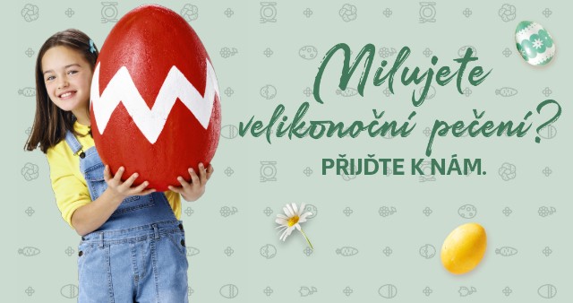 Milujete velikonoční pečení? Přijďte k nám.