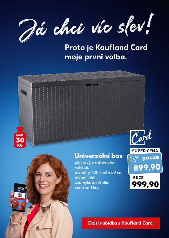 Kaufland Card je moje první volba.