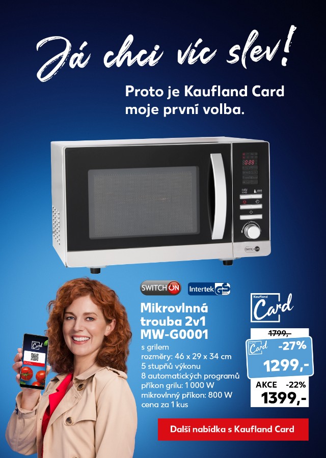 Kaufland Card je moje první volba.