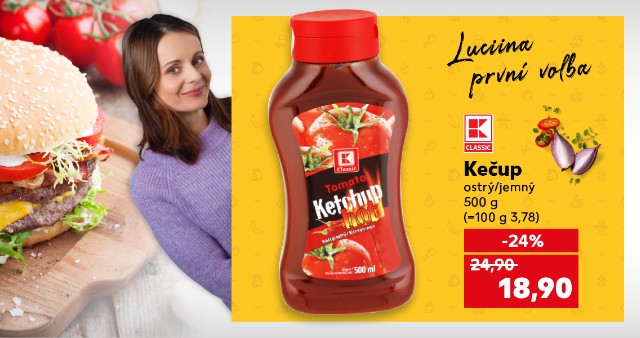 Luciina první volba - K-Classic - Kečup
