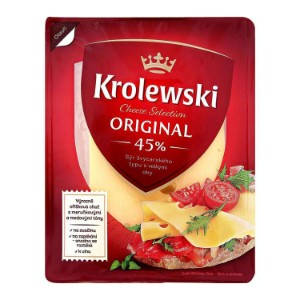Krolewski - Polotvrdý sýr s oky