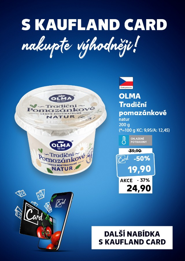 S Kaufland Card nakupte výhodněji!
