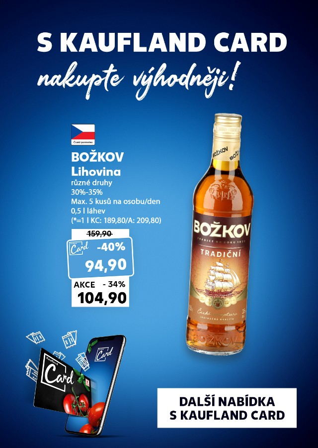 S Kaufland Card nakupte výhodněji!