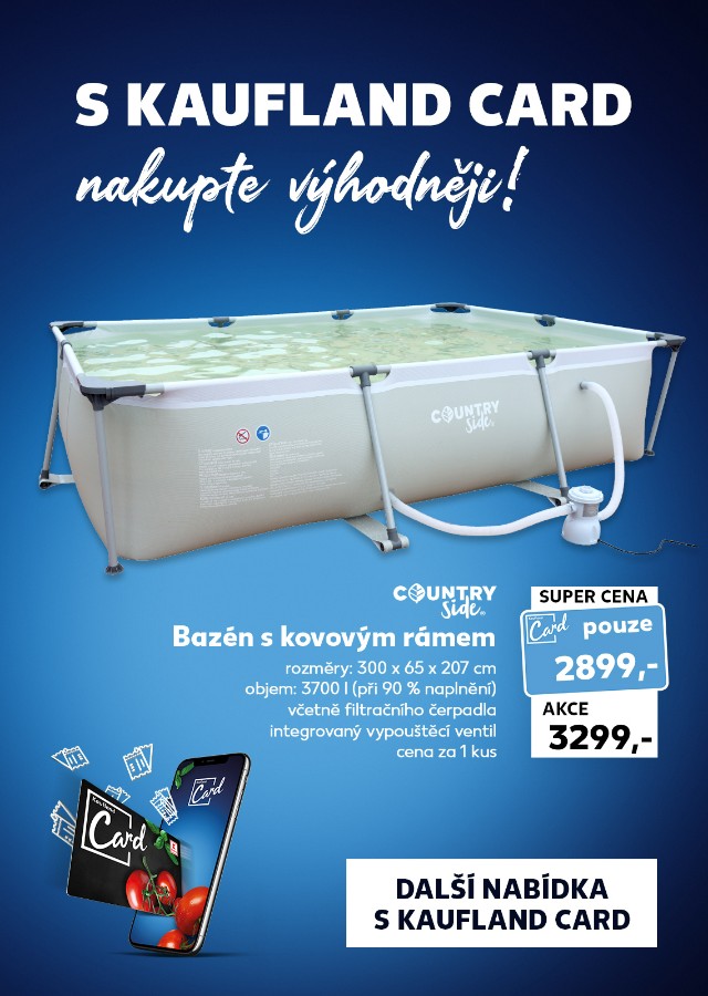 S Kaufland Card nakupte výhodněji!