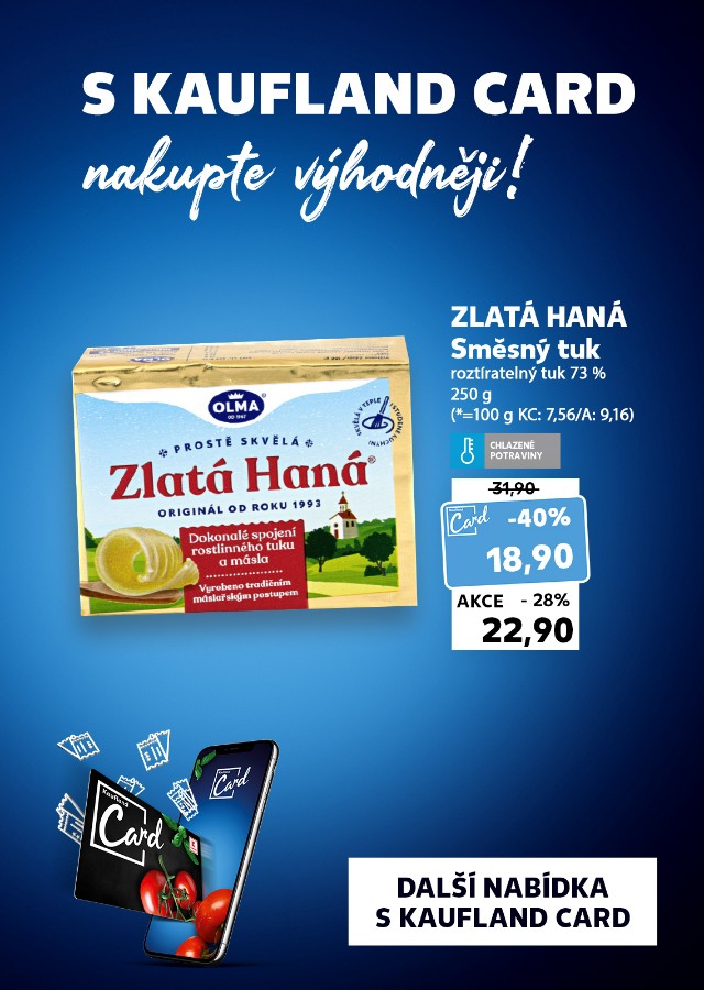 S Kaufland Card nakupte výhodněji!