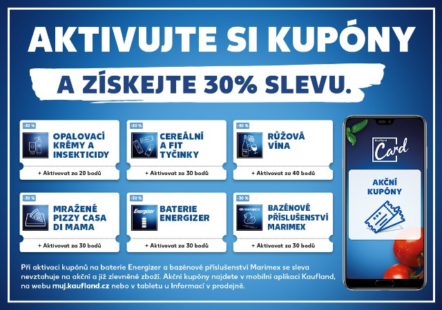 Vyměň body za akční kupóny.