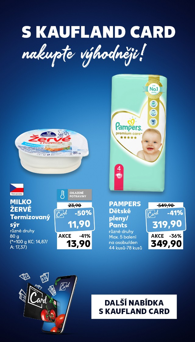 Já chci víc slev - Proto je Kaufland Card moje nová volba.