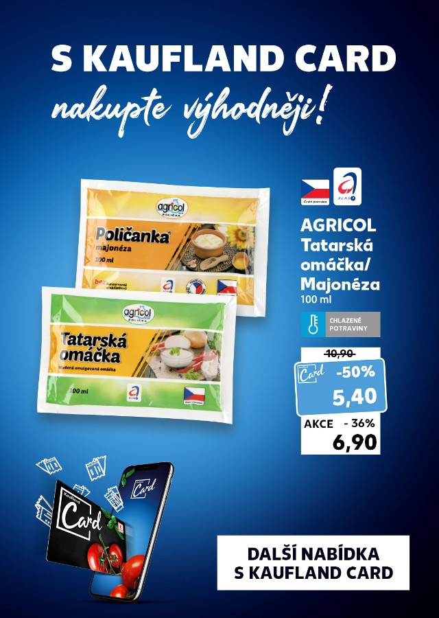 S Kaufland Card nakupte výhodněji!