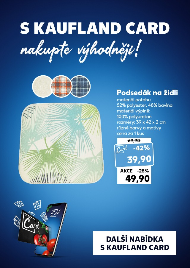 S Kaufland Card nakupte výhodněji!