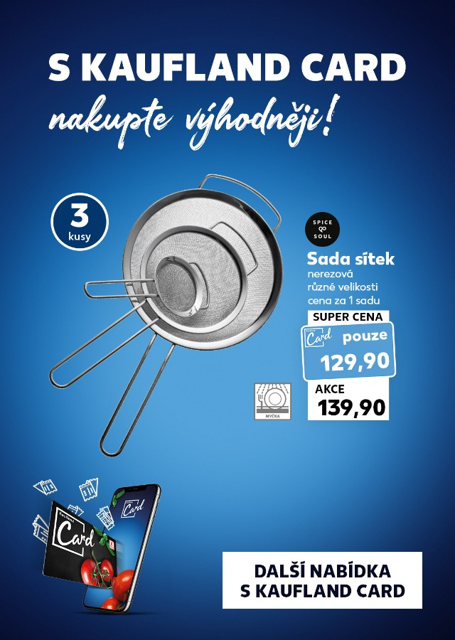 S Kaufland Card nakupte výhodněji!
