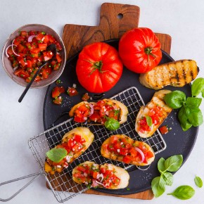 Grilovaná bruschetta
