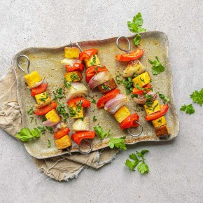 Grilované tofu špízy