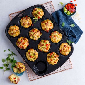 Pizza muffiny