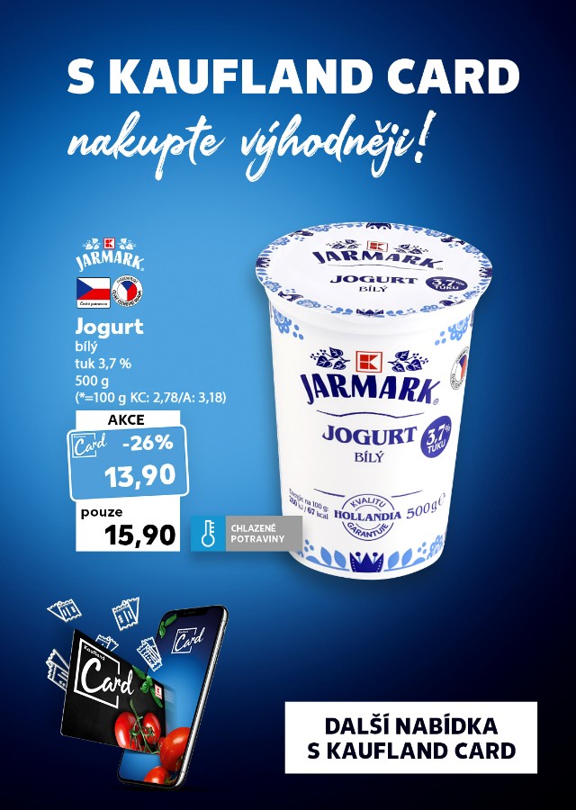 S Kaufland Card nakupte výhodněji!