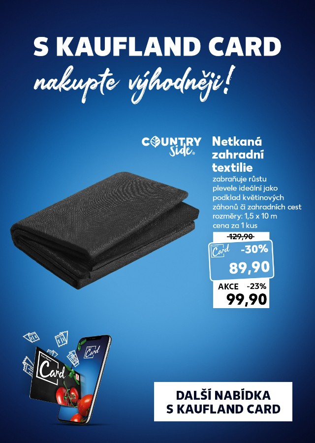 S Kaufland Card nakupte výhodněji!