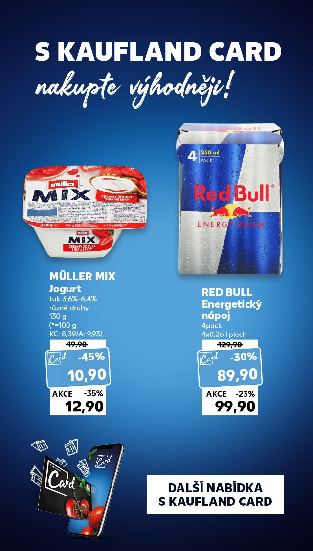 Já chci víc slev - Proto je Kaufland Card moje nová volba.