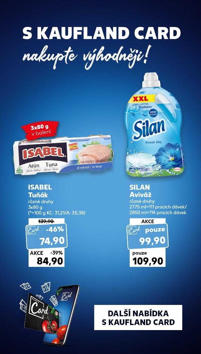 Já chci víc slev - Proto je Kaufland Card moje nová volba.