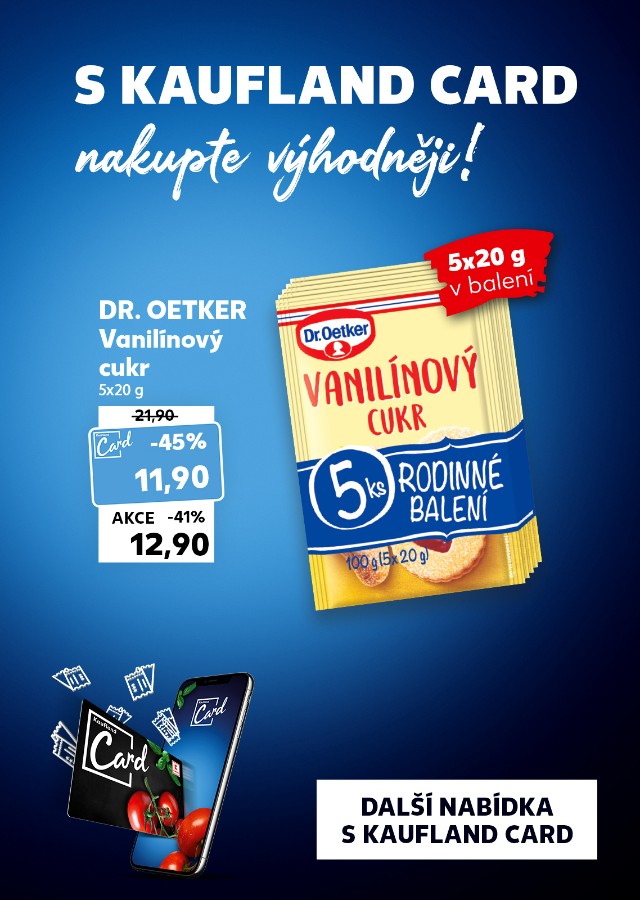 S Kaufland Card nakupte výhodněji!