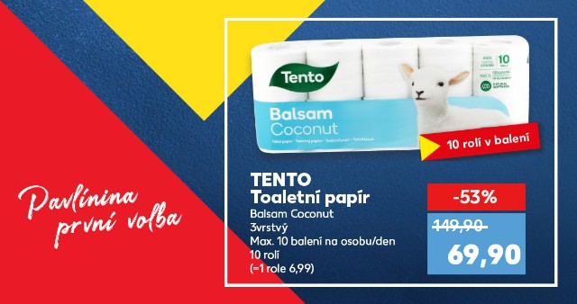 Pavlínina první volba - Tento - Toaletní papír