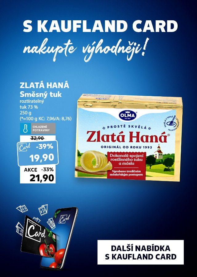 S Kaufland Card nakupte výhodněji!