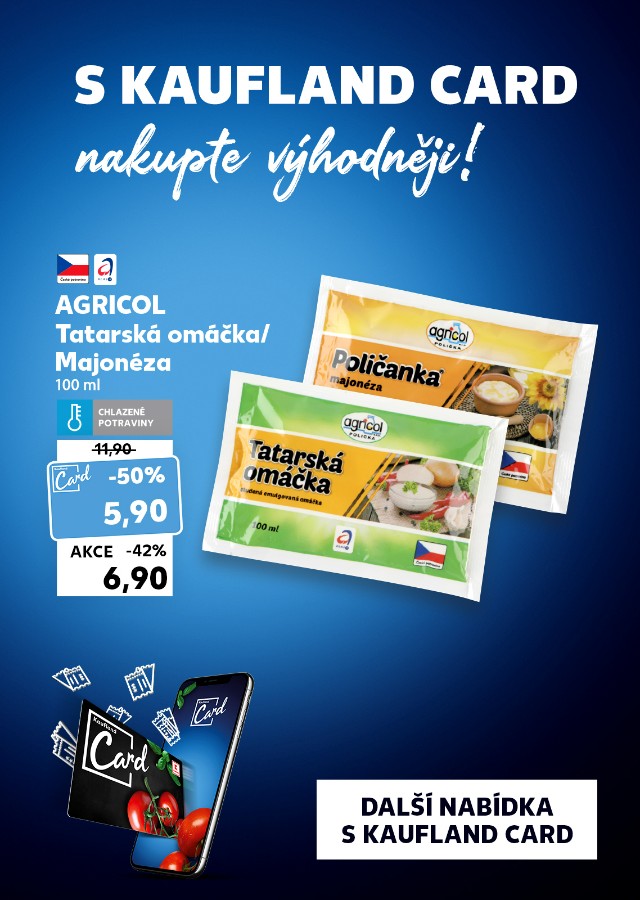 S Kaufland Card nakupte výhodněji!