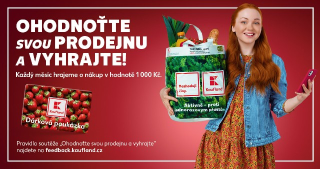 Ohodnoťte svou prodejnu a vyhrajte nákup za 1000 Kč.