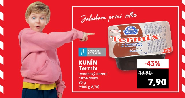 Jakubova první volba - Kunín Termix