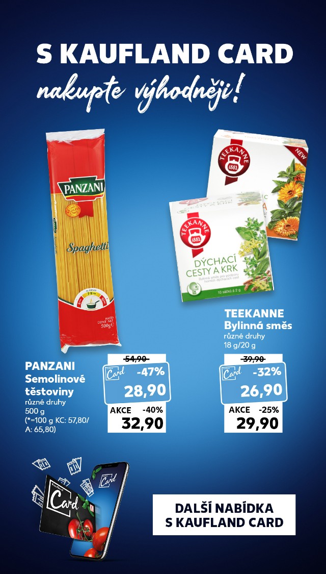 Já chci víc slev - Proto je Kaufland Card moje nová volba.