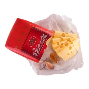 Krolewski - Přírodní polotvrdý sýr s oky