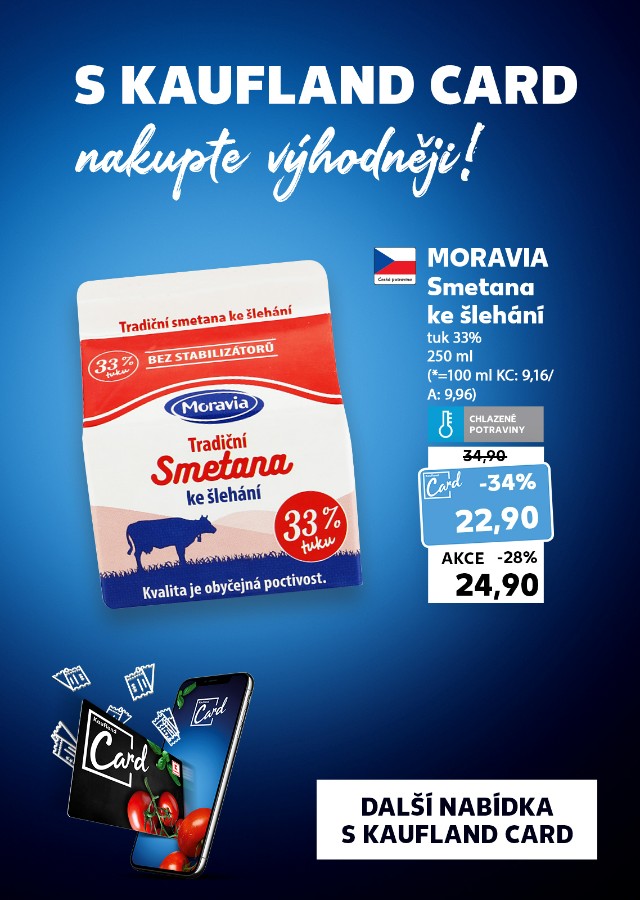 S Kaufland Card nakupujte výhodněji!