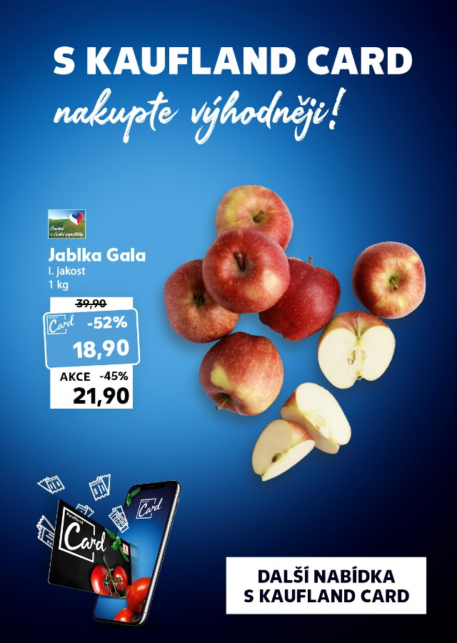 S Kaufland Card nakupujte výhodněji!