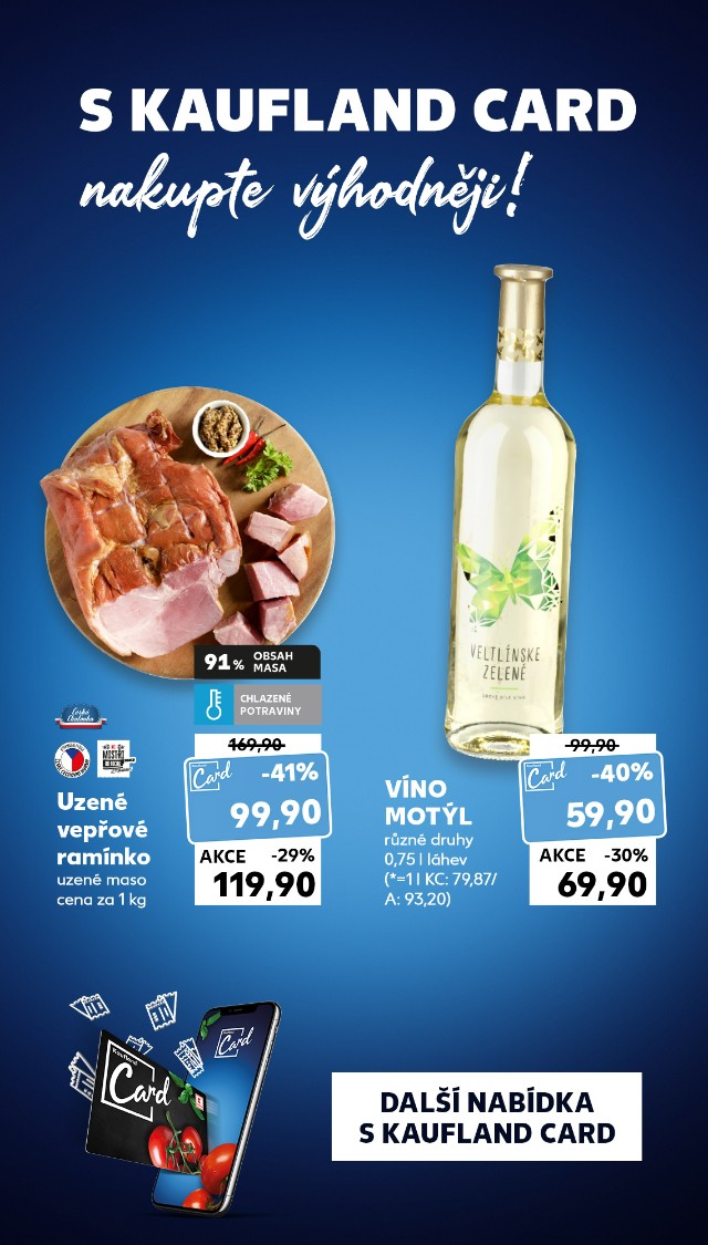Já chci víc slev - Proto je Kaufland Card moje nová volba.