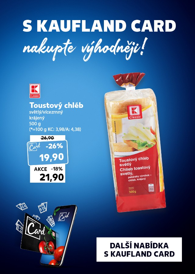 S Kaufland Card nakupte výhodněji