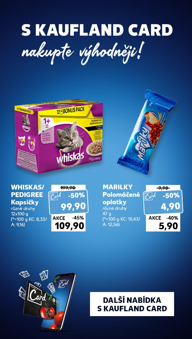 Já chci víc slev - Proto je Kaufland Card moje nová volba.