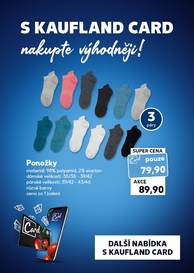 S Kaufland Card nakupte výhodněji!