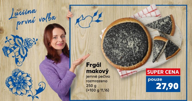Luciina první volba - Frgál makový
