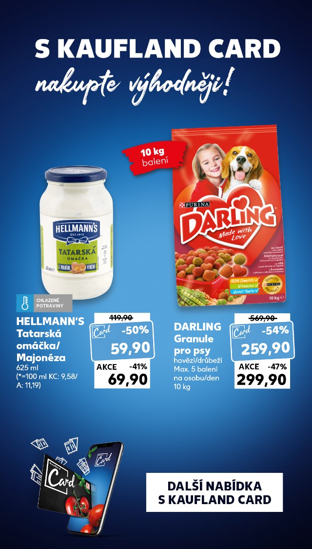Já chci víc slev - Proto je Kaufland Card moje nová volba.