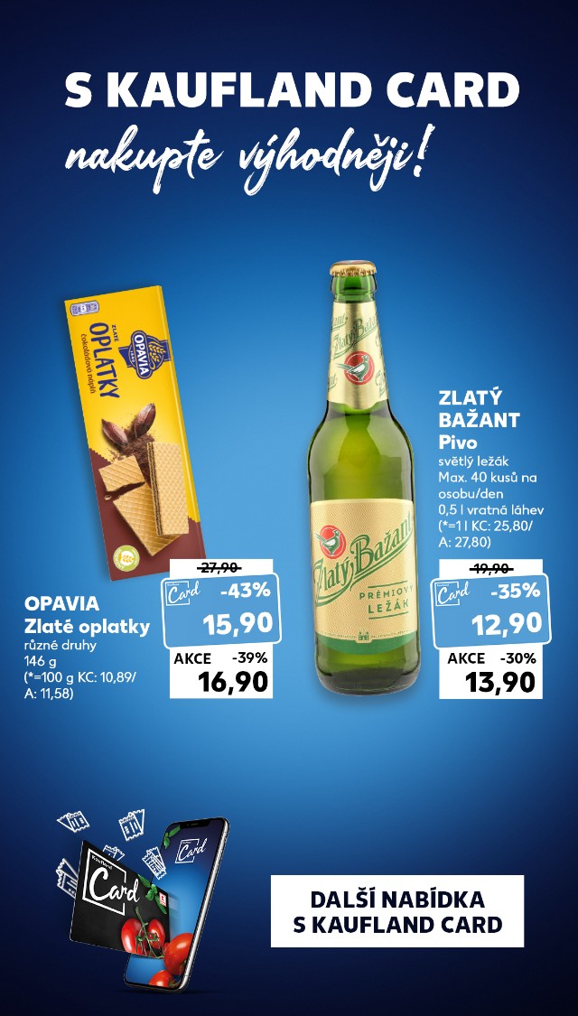 Já chci víc slev - Proto je Kaufland Card moje nová volba.