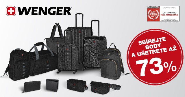 Wenger - Sbírejte body a ušetřete až 73%