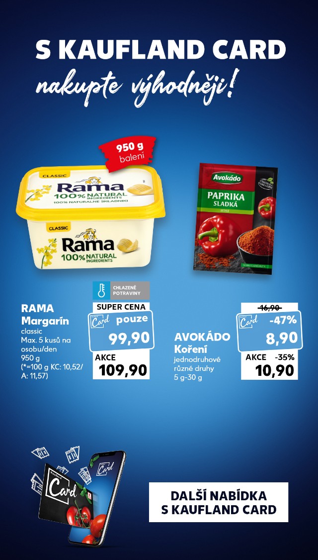 Já chci víc slev - Proto je Kaufland Card moje nová volba.