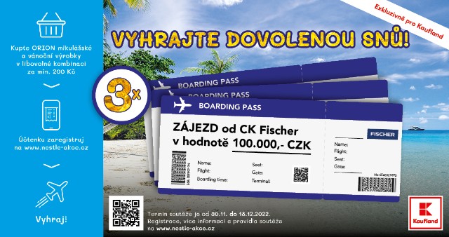 Vyhrajte dovolenou snů
